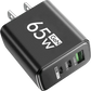 Yellow 65W GaN USB Charger Type C Adapter - GiFTiFY