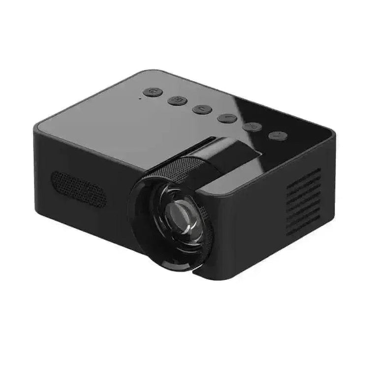 YT200 Mini Projector Black Phone Compatible - GiFTiFY